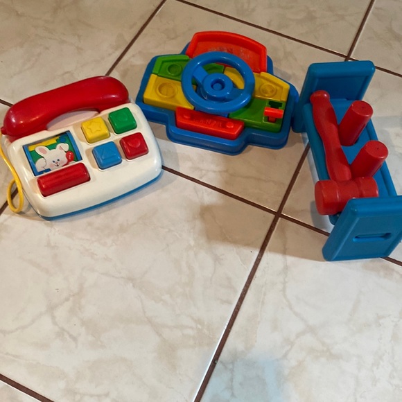 Other - Vintage Toddler/Baby Lot of 3 Toys